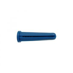 Blue Plastic Plug, #6-8 X 3/4", 3/16" Drill Size
