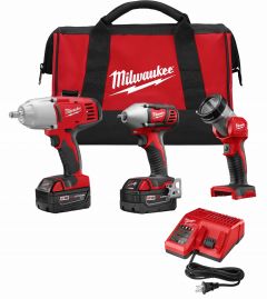 M18 18 Volt Lithium-Ion Cordless Lithium-Ion 3-Tool Combo Kit
