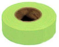 150' Glo Lime Fluorescent Flagging Tape