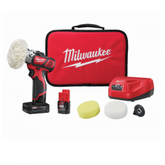 M12 12 Volt Lithium-Ion Cordless 12 Volt Lithium-Ion Cordless Variable Speed Polisher/Sander XC/Compact Battery Kit