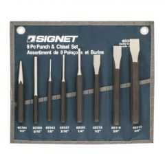 8 Piece Punch and Chisel Set