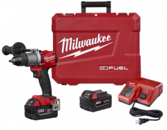 M18 FUEL 18 Volt Lithium-Ion Brushless Cordless 1/2 in. Hammer Drill Kit
