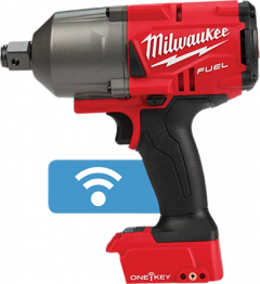 M18 FUEL 18 Volt Lithium-Ion Brushless Cordless withONE-KEY High Torque Impact Wrench 3/4 in. Friction Ring - Tool Only
