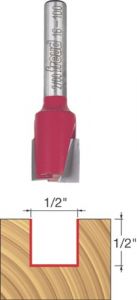 1/2-Inch Diameter by 1/2-Inch Mortising Router Bit with 1/4-Inch Shank