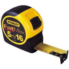 Stanley 16'/5m x 1-1/4" FatMax Imperial/Metric Tape Measure
