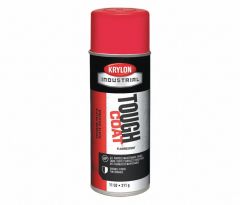 Krylon Tough Coat Rust Preventative Spray Paint in Gloss Fluorescent Red for Metal, Steel, 11 oz.