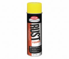 Krylon Rust Tough Rust Preventative Spray Paint in Gloss OSHA Yellow for Metal, Wood, 14 oz.