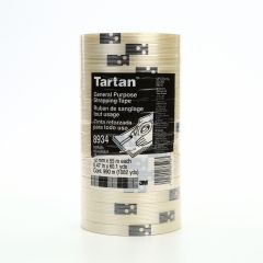 3M™ Filament Tape, 8934, clear, 12 mm x 55 m