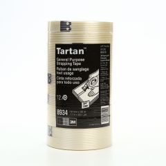 3M™ Filament Tape, 8934, clear, 18 mm x 55 m