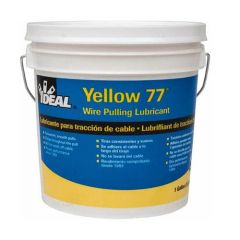 Ideal Yellow 77 Wire Pulling Lubricant - 1 Gallon Bucket