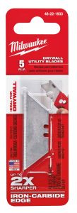 Drywall Utility Knife Blades - 5 Piece 