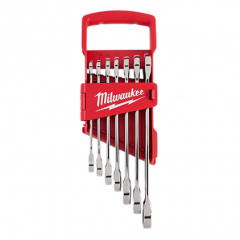 Ratcheting Combination Wrench Set - SAE - 7 Piece
