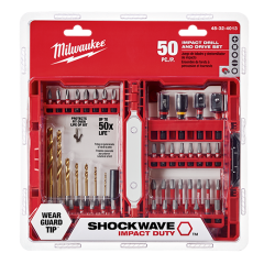 SHOCKWAVE Impact Duty Drill and Drive Set - 50 Piece 