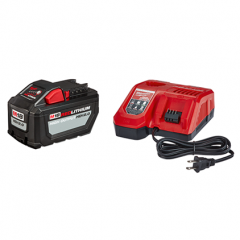 M18 18 Volt Lithium-Ion REDLITHIUM HIGH OUTPUT HD 12.0Ah Battery and Charger Starter Kit
