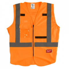 High Visibility Orange Safety Vest - XXL/XXXL (CSA)
