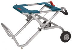 Gravity-Rise Wheeled Table Saw Stand