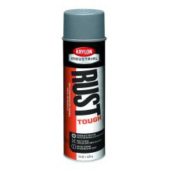 Krylon® Rust Tough® Solvent Based Acrylic Enamel Spray Paint, 20 oz, Dark Machine Gray