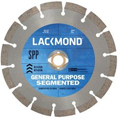 Lackmond 4" x .080 x 7/8"-20mm-5/8" Segmented Rim Diamond Blade