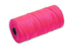 Marshalltown Braided Nylon Mason's Line 250' - Fluorescent Pink