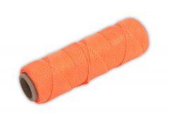 Marshalltown Braided Nylon Mason's Line 250' - Fluorescent Orange