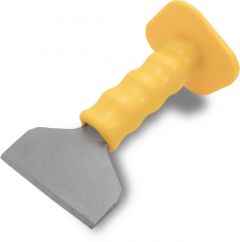 Marshalltown 7" x 4" Soft Grip Brick Chisel with 7/8" Stock and Guard