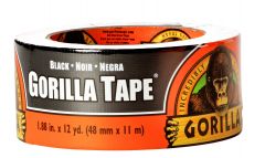 Gorilla Black Tape, 1.88in x 12yd