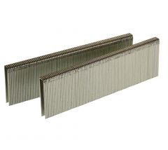 18 Ga. by 1/4" Crown by 1-1/8" Length Electro Galvanized Staples (5,000 per box)