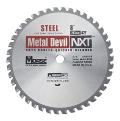 MK Morse 8" 42T Metal Devil NXT Circular Saw Blade