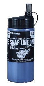 Chalk-Rite 10.5oz Snap Line Black Powder Dye
