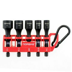 5 Piece Nutsetter with Bit Clip
