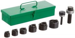 Standard Round Manual Industrial Punch Kit, 3/4" to 1-1/2" Hole Size