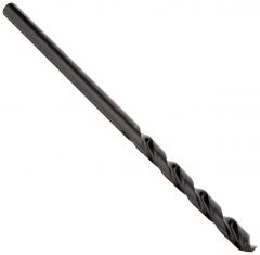 1/4" x 6" Black Oxide High-Speed Steel Drill Bit with Aircraft Extension
