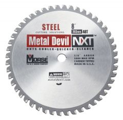 MK Morse 8" 48T Metal Devil NXT Circular Saw Blade