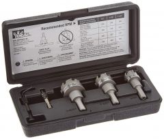 Ideal 4 Piece Carbide Tipped Hole Saw Kit