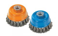 Cup Brush, Knot-Twisted, 3", 5/8"-11
