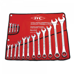 16 PC Metric Combination Wrench Set