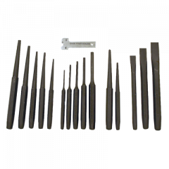 16 PC Punch and Chisel Set