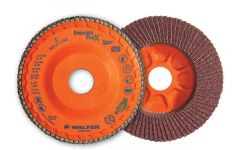 Flap Disk, Stainless Steel, 5", 5/8"-11", 40 Grit