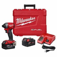 M18 FUEL 18 Volt Lithium-Ion Brushless Cordless 1/4 in. Hex Impact Driver Kit