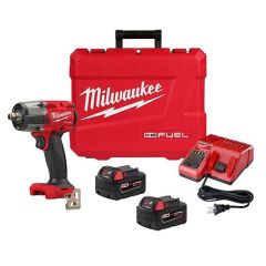 M18 FUEL 18 Volt Lithium-Ion Brushless Cordless 1/2 Mid-Torque Impact Wrench with Friction Ring Kit