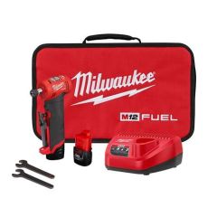 M12 FUEL 12 Volt Lithium-Ion Brushless Cordless Right Angle Die Grinder Kit