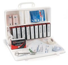 Unitized first aid kit 36 unit in Plastic box - 36 units