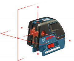 Five-Point Self-Leveling Alignment Laser and Cross-Line