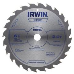 Irwin 6-1/2" 24T Classic Series Circular Saw Blade