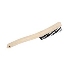 4 Row, Long Handle, Carbon Steel Scratch Brush