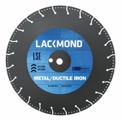 LSE Series 4-1/2" x 7/8"-5/8" Metal/Ductile Specialty Diamond Blade