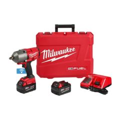 M18 FUEL 18 Volt Lithium-Ion Brushless Cordless withONE-KEY High Torque Impact Wrench 1/2 in. Friction Ring Kit