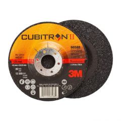 CUBITRON II Grinding Wheel, 5" x 1/4" - 7/8"