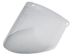 Polycarbonate Faceshield, 82701, Molded, Clear