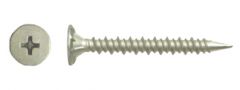 Spoon Point Screw, #8 X 1-1/4", RUSPRO Coated